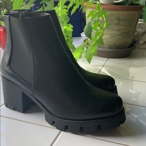 Black Platform Boots